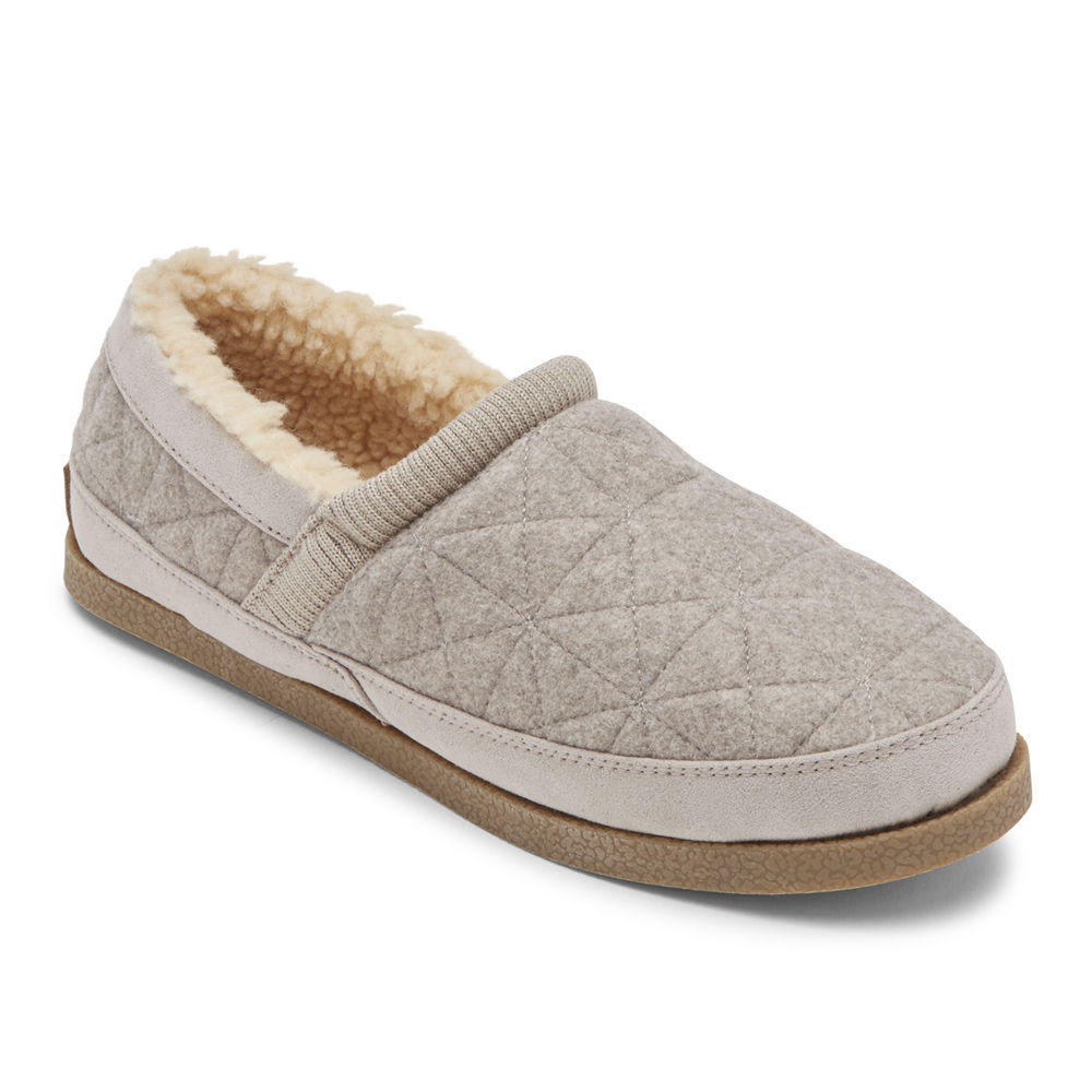 Rockport Womens truTECH Veda Moc - Slippers Grey - SZT154073